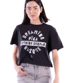 AW26W024 T-SHIRT DREAM BLACK