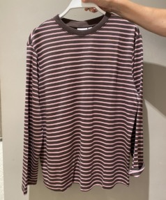 Viraluna oneck l/s top ROSA