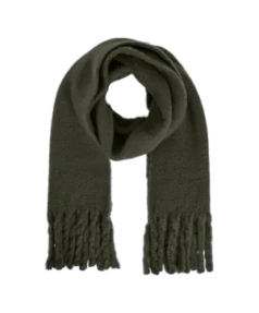 Videsca knit scarf/pb/ef VERDE